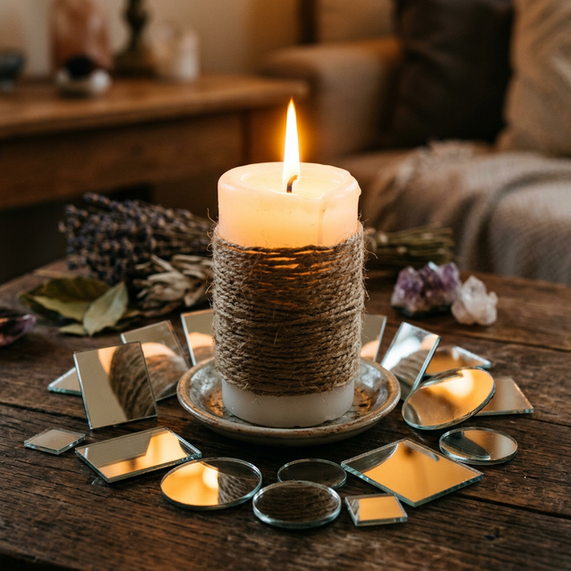 candle ritual witchcraft dark